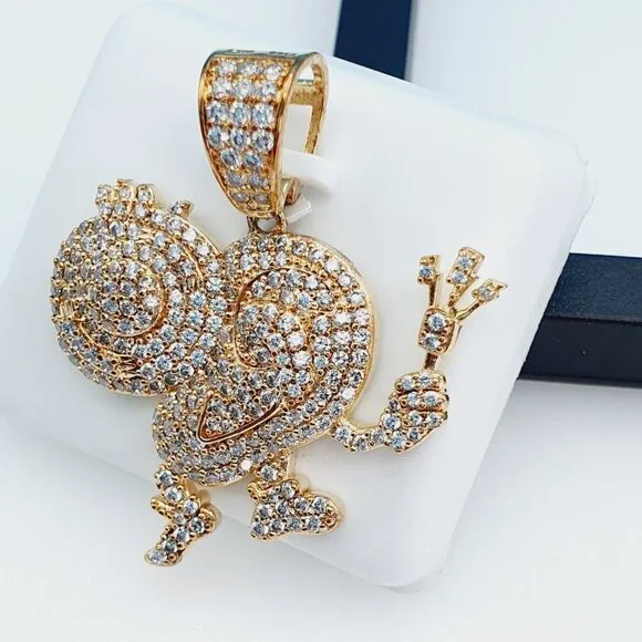 925 Sterling Silver Cubic Zirconia Pendant, UU1P6A6010